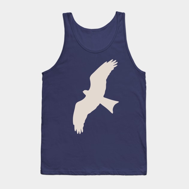 Big Creamy White Eagle Bird Tank Top by Random Beauty